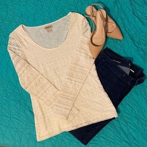 Lucky Brand Lace Top